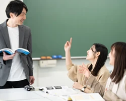 学校説明の様子