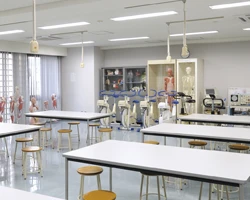 校舎案内で使用する実習室